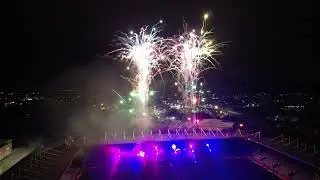 St Helens R F C Stadium Firework Display 2nd Nov 2024