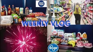RUSHED TO ER| SAVE- A- LOT SHOP & HAUL| RUN ERRANDS W/ ME| 4TH OF JULY| KROGER WIC HAUL & MORE