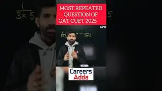 Most Repeated Questions of CUET GAT 2026 #shortsfeed