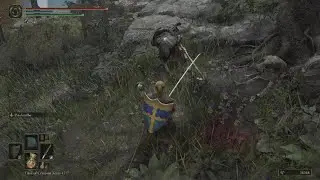 ELDEN RING Liurnia Lake-Facing Cliff Weapon Drop Executioner's Greataxe
