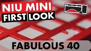 NIU Mini 40% Keyboard First Look