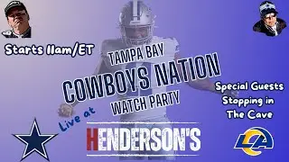 Jerry Stops by The Cave #cowboys #dallascowboys