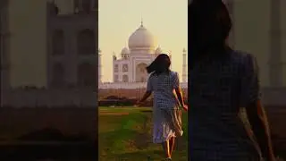 Beauty of Tajmahal at Sunset