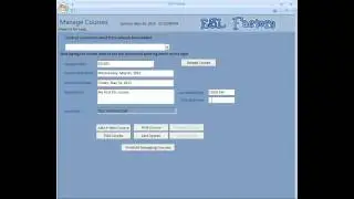 Managing Courses in the ESL Factory Software Program