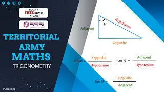 Understand Trigonometry | Territorial Army Prep Maths | Part I