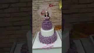 1st birthday Doll Cake Ideas big cake Creamy Layers Premium Cake