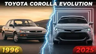 Toyota Corolla Evolution 1996–2025 | Why UK Drivers Still Love It 🇬🇧🚗
