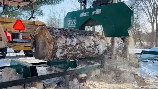Time to Use the Woodland Mills Sawmill