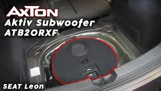 AXTON ATB20RXF Aktiv Subwoofer Der flachste Woofer ever