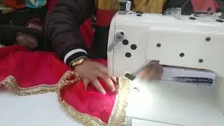 Kapde per Les lagakar chunni banana