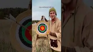 Тест на дальность стрельбы из длинного лука &mdash; часть 2 🏹 #средневековье #длинныйлук #лукистрелы #с...