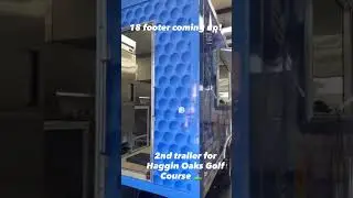 Explore the Newest 18-Foot Trailer for Haggin Oaks Golf Course | #shorts