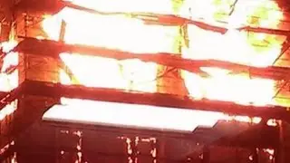 Fire rages through historic Des Moines high rise