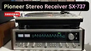 Pioneer Stereo Receiver Model SX-737 for sale 7814255586 #pioneer #receiver #youtubeshorts #vintage