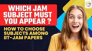 Which JAM subject must you appear ? How to choose subjects among JAM papers | Mathstats @8810409392