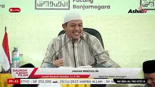 🕸️ Jangan Menzhalimi - Al-Ustadz Maududi Abdullah Lc حافظ الله 
