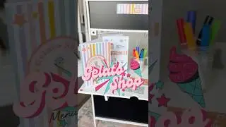 Ice Cream Shop Pretend Play Setup 🍦✨ #pretendplay  #dramaticplay  #kidsactivities #toddleractivity