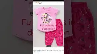 Night dress Firstcry shopping haul