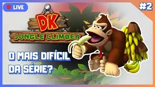 Donkey Kong Jungle Climber (Nintendo DS) - Parte 2 - Live PT-BR - Primeira vez jogando