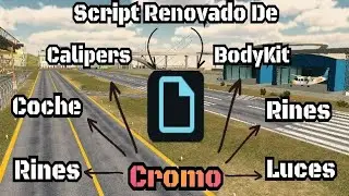 😎Script Renovado De Cromo En Car Parking Multiplayer😎
