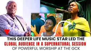 Wow! 🔥This Deeper Life Music Star led the Global Audience in this powerful WORSHIP ministration