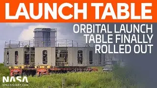 Orbital Launch Table Rolled Out - Launch Tower Section 9 lifted into Place  | SpaceX Boca Chica