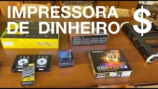 O Que Precisei Para Minerar Cryptomoeda ETH e Quanto Rende $$ Por M&ecirc;s? Rig de Minera&ccedil;&atilde;o