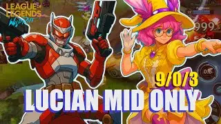 Wild Rift - LUCIAN vs AURORA new HERO - LUCIAN MID Only