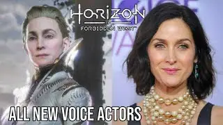Horizon Forbidden West All New Voice Actors │ All New Cast & Characters