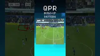 How QPR Build Up Under Pressure #QPR #FootballTactics #SoccerShorts  #Championship #TacticalAnalysis