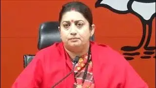 Smriti Irani slams breakdown of law & order in Kerala