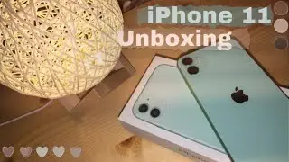 【開箱】 iPhone 11 Mint Green Unboxing (128GB) + Camera Test📱💚