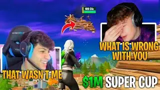 Ronaldo *TROLLS* Clix After TEAMING UP For $1M SUPER CUP and Hilariously DOMINATES (Full Highlights)