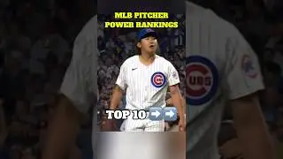 MLB Pitcher Rankings #mlb #mlbshorts #mlbnews #baseball #baseballshorts #baseballlife #shorts