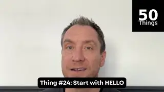 Thing #24: Start with HELLO | 50 Things