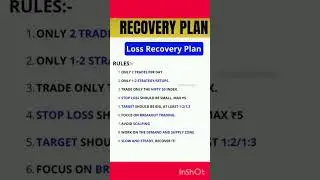 How to recover trading loss #tradingloss #trading