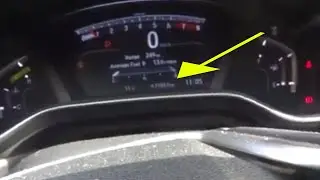 Как сбросить показания одометра на Honda CR-V &mdash; простое руководство