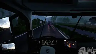 Unexpected Mountain Route After Roadblock | Euro truck simulator 2