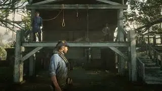 The Botched Hanging Of Lindsey - Red Dead Redemption 2
