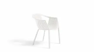 Patioflare Capri Patio Chair 2PK, Cream/Fauteuil de patio Capri de Patioflare,  ensemble de 2, cr&eacute;me