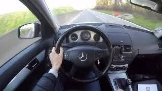 Mercedes-Benz C220 CDI W204 (2007) - POV Drive
