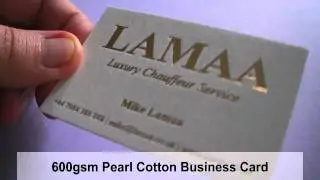Cotton Business Cards
