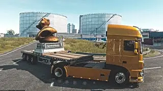 Truck Driver Steering Wheel Gameplay | Xbox One X