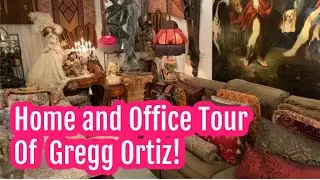 Home and Office Tour of Doll Artist Gregg Ortiz | Modern Doll Art Video
