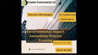 Environmental Regulations Compliance Training Courses by Crowder Environmental