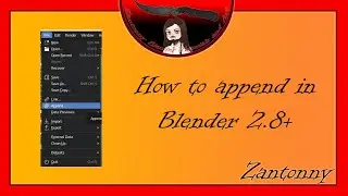 Blender Tutorial - How to append