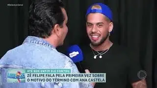 A HORA DA VENENOSA: Zé Felipe abre o jogo sobre término e deixa suspense sobre reconciliação