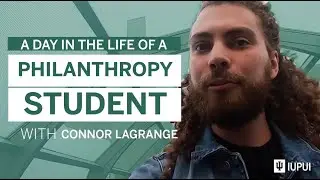 A Day in the Life of a Philanthropy Student | IUPUI VLOG