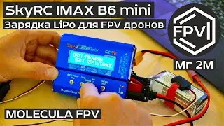 SkyRC IMAX B6 mini - FPV зарядное устройство | Полный обзор на примере 4S LiPo Tattu R-Line V3.0