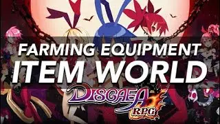 Item World Farming Equipment/Gear - Disgaea RPG